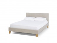 Serene Sophia 6ft Super Kingsize Linen Fabric Bed Frame Thumbnail