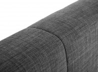 Julian Bowen Sorrento 4ft6 Double Grey Linen Fabric Ottoman Bed Frame Thumbnail