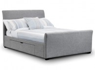 Julian Bowen Capri 4ft6 Double Grey Fabric Storage Bed Thumbnail