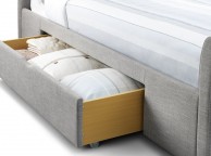 Julian Bowen Capri 5ft Kingsize Grey Fabric Storage Bed Thumbnail