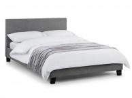 Julian Bowen Rialto 5ft Kingsize Grey Fabric Bed Frame Thumbnail