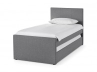 Julian Bowen Rialto 3ft Single Grey Fabric Guest Bed Frame Thumbnail