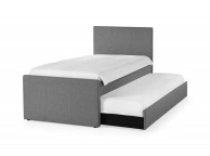 Julian Bowen Rialto 3ft Single Grey Fabric Guest Bed Frame Thumbnail