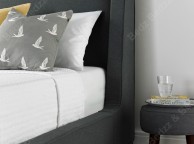 Kaydian Lisa 4ft6 Double Grey Fabric Bed Frame Thumbnail