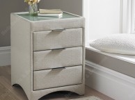 Kaydian Valencia Artemis Linen Fabric Bedside Thumbnail