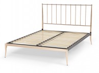 Serene Saturn 5ft Kingsize Rose Gold Metal Bed Frame Thumbnail