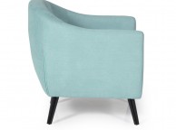 Serene Evie Duck Egg Fabric Tub Chair Thumbnail