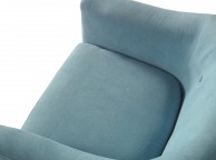 Serene Evie Duck Egg Fabric Tub Chair Thumbnail