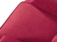 Serene Ayr Red Fabric Chair Thumbnail