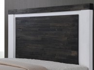 Sleep Design Chelford 4ft6 Double White And Ash Grey Wooden Bed Frame Thumbnail
