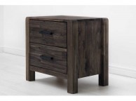 Sleep Design Chester Teak Finish Bedside Thumbnail