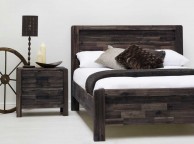 Sleep Design Chester Teak Finish Bedside Thumbnail
