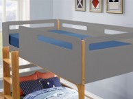 Birlea Islington 3ft Single Oak And Grey Wooden Bunk Bed Thumbnail