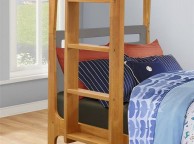 Birlea Islington 3ft Single Oak And Grey Wooden Bunk Bed Thumbnail