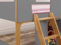 Birlea Islington 3ft Single Oak And Grey Wooden Midsleeper Bed Thumbnail