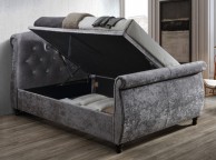 Birlea Toulouse 6ft Super Kingsize Steel Fabric Ottoman Bed Frame Thumbnail