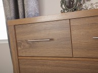 GFW Havana 4 Plus 3 Drawer Oak Finish Chest Thumbnail