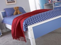 GFW Miami Blue 3ft Single Wooden Bed Frame Thumbnail