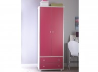 GFW Miami Pink 5 Piece Bedroom Furniture Set Thumbnail