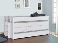 Flintshire Harper 3ft Single White Wooden Guest Bed Thumbnail