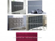 Vogue 4ft6 Double Half End Lift Ottoman Bed Base (Choice Of Colours) Thumbnail