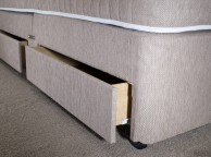 La Romantica Milan 2ft 6 Small Single 1500 Pocket Sprung  Divan Bed Thumbnail