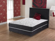 La Romantica Noir 4ft6 Double Ortho Divan Bed Thumbnail