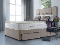 Sealy Nostromo Latex 1400 Pocket 3ft Single Divan Bed Thumbnail