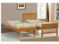 Sleep Design Prestbury Oak Wooden Guest Bed Thumbnail