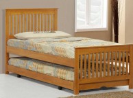 Sleep Design Prestbury Oak Wooden Guest Bed Thumbnail