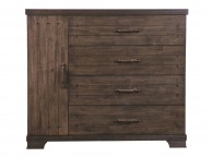 Sweet Dreams Mozart 4 Drawer Chest of Drawers with End Cupboard Thumbnail