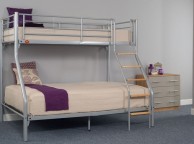 Sweet Dreams Thor Metal Triple Sleeper Bunk Bed Thumbnail