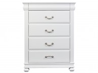 Sweet Dreams Storm White 5 Drawer Chest Thumbnail