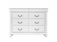 Sweet Dreams Storm White 8 Drawer Chest Thumbnail