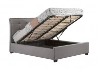 Sweet Dreams Edmonton 5ft Kingsize Shell Fabric Ottoman Bed Frame Thumbnail