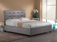 Sweet Dreams Edmonton 4ft6 Double Pewter Fabric Ottoman Bed Frame Thumbnail