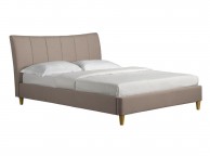 Sweet Dreams Nelson 4ft6 Double Wheat Fabric Bed Frame Thumbnail