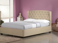 Sweet Dreams Toronto 5ft Kingsize Wheat Fabric Ottoman Bed Frame Thumbnail