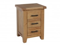 Sweet Dreams Lawrence Oak Bedside Chest Thumbnail