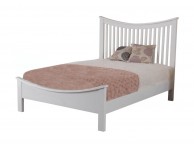 Sweet Dreams Spruce 4ft6 Double White Wooden Bed Frame Thumbnail