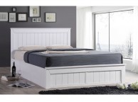 Sweet Dreams Chandler 4ft6 Double White Wooden Ottoman Bed Frame Thumbnail