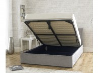 Emporia Stirling 4ft Small Double Stone Fabric Ottoman Thumbnail