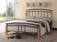 Time Living Tetras 5ft Kingsize Black Metal Bed Frame Thumbnail