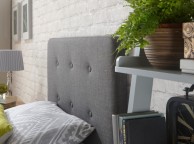 GFW Ashbourne 5ft Kingsize Dark Grey Fabric Side Lift Ottoman Bed Frame Thumbnail