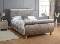 GFW Chicago 4ft6 Double Crushed Velvet Bed Frame Thumbnail