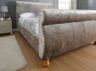 GFW Chicago 4ft6 Double Crushed Velvet Bed Frame Thumbnail