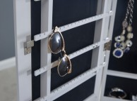 GFW Amore Mirror Jewellery Armoire With LED In Grey Thumbnail