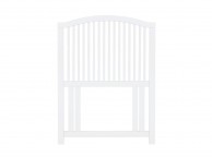 Bentley Designs Ashby White 3ft Single Wooden Headboard Thumbnail