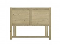 Bentley Designs Turin Aged Oak 4ft6 Double Wooden Panel Headboard Thumbnail