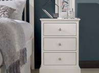 Bentley Designs Ashby White 3 Drawer Bedside Thumbnail